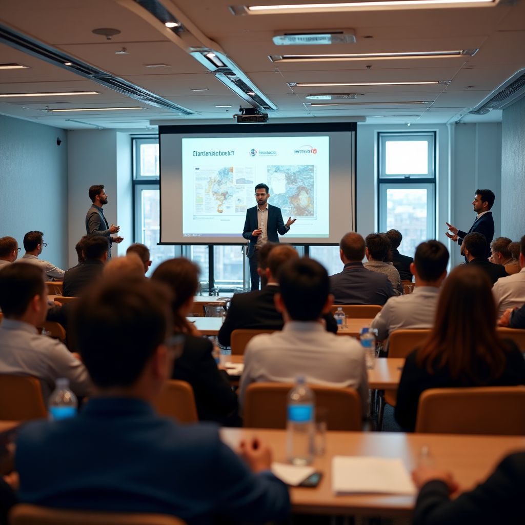 Türk startup ekibi çalışırken